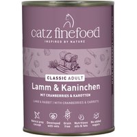 Catz finefood Nassfutter Katze Classic Adult Kaninchen und Lamm 12x400 g Catz finefood Nassfutter Katze Classic Adult Kaninchen und Lamm 12x400 g von Catz Finefood