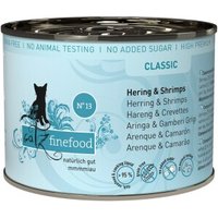 Catz finefood Nassfutter Katze Classic Adult No. 13 Hering und Shrimps 12x200 g von Catz Finefood