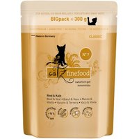 Catz finefood Nassfutter Katze Classic Adult No. 7 Rind und Kalb 12x300 g von Catz Finefood