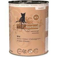 Catz finefood Nassfutter Katze Classic Adult No. 9 Wild 24x400 g von Catz Finefood