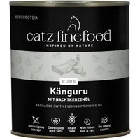 Catz finefood Nassfutter Katze Pure Adult Känguru 24x800 g von Catz Finefood