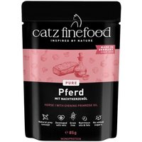 Catz finefood Nassfutter Katze Pure Adult Pferd 64x85 g von Catz Finefood