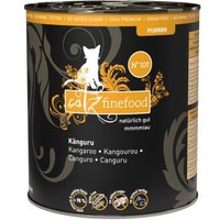 Catz finefood Nassfutter Katze Purrrr Adult No. 107 Känguru 6x800 g von Catz Finefood