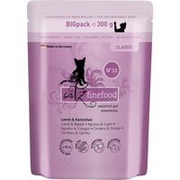 Catz finefood Nassfutter Katze Classic Adult No. 11 Lamm und Kaninchen 6x300 g von Catz Finefood