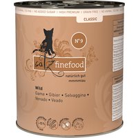 Sparpaket catz finefood Dose 12 x 800 g - Wild von Catz Finefood