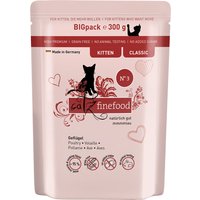 Sparpaket catz finefood Kitten 24 x 300 g - Geflügel von Catz Finefood