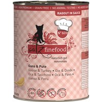 Sparpaket catz finefood Ragout 24 x 380 g - No.603 Gans & Pute von Catz Finefood