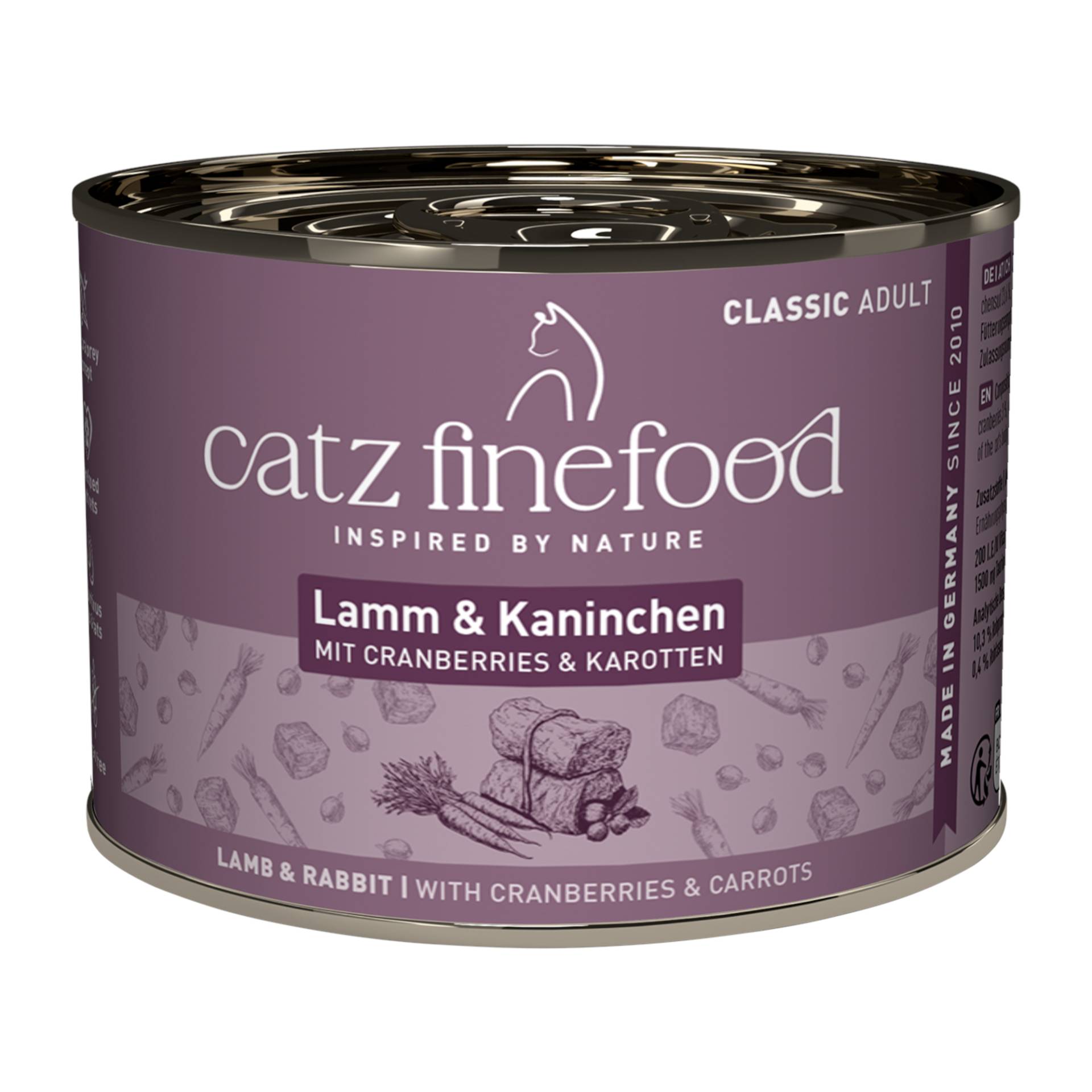 catz finefood 6 x 200 g - Lamm & Kaninchen catz finefood 6 x 200 g - Lamm & Kaninchen von Catz Finefood