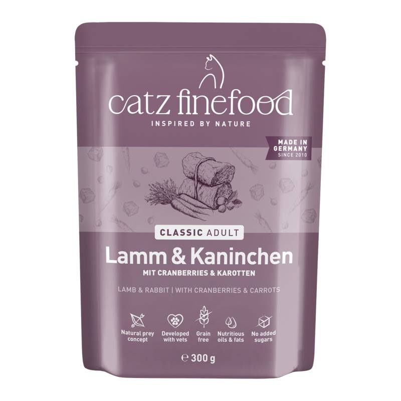 catz finefood 6 x 300 g - Lamm & Kaninchen catz finefood 6 x 300 g - Lamm & Kaninchen von Catz Finefood