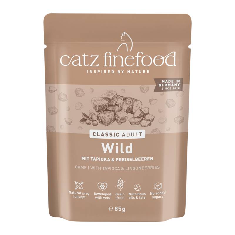 catz finefood 8 x 85 g - Wild catz finefood 8 x 85 g - Wild von Catz Finefood