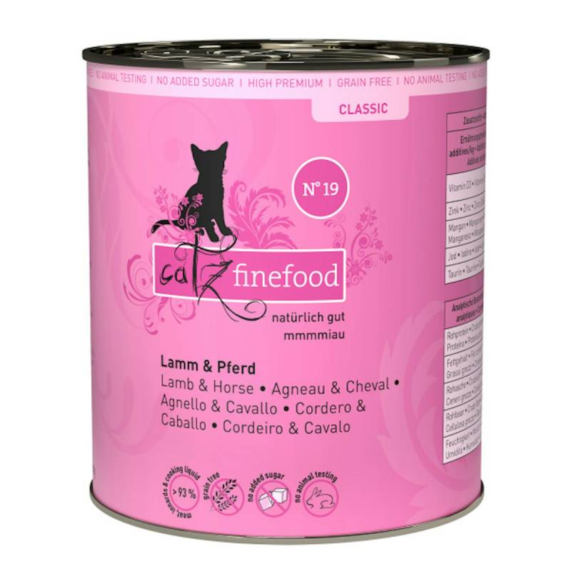 catz finefood Classic 6 x 800g Katzennassfutter von Catz Finefood