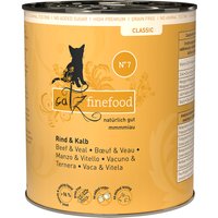 catz finefood Dose 6 x 800 g - Rind & Kalb von Catz Finefood
