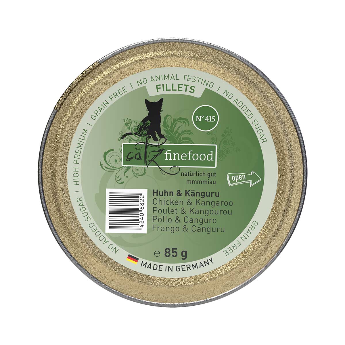 catz finefood Fillets No. 415 Huhn & Känguru 12x85 g von Catz Finefood