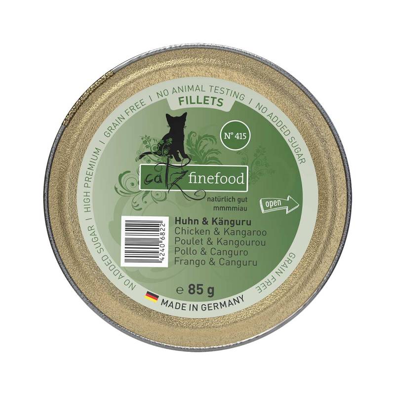 catz finefood Fillets No. 415 Huhn & Känguru 12x85 g von Catz Finefood