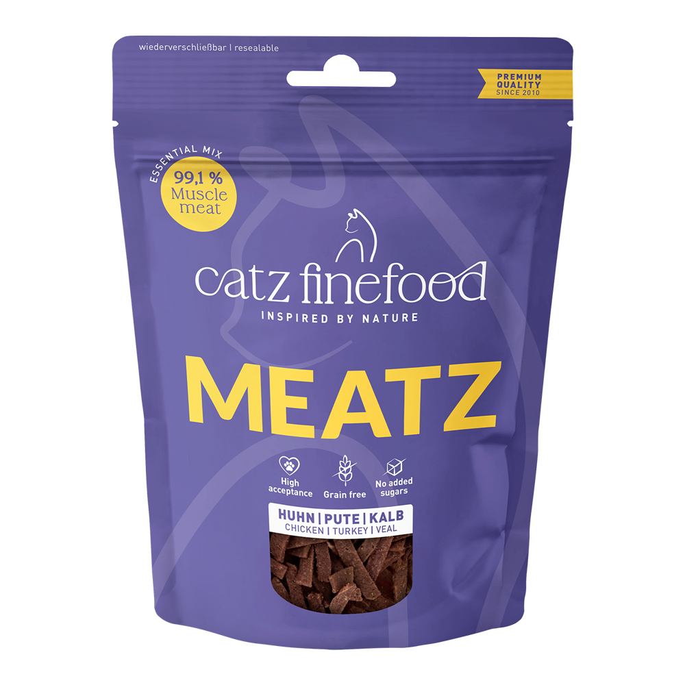 catz finefood Meatz Mixpack - Essential Mix (45 g) von Catz Finefood