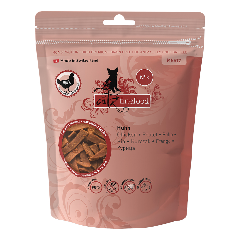 catz finefood Meatz - Sparpaket 2 x Huhn (2 x 45 g) von Catz Finefood