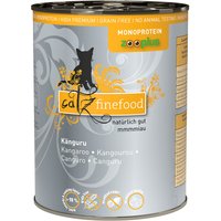 catz finefood Monoprotein zooplus 6 x 400 g - Känguru von Catz Finefood