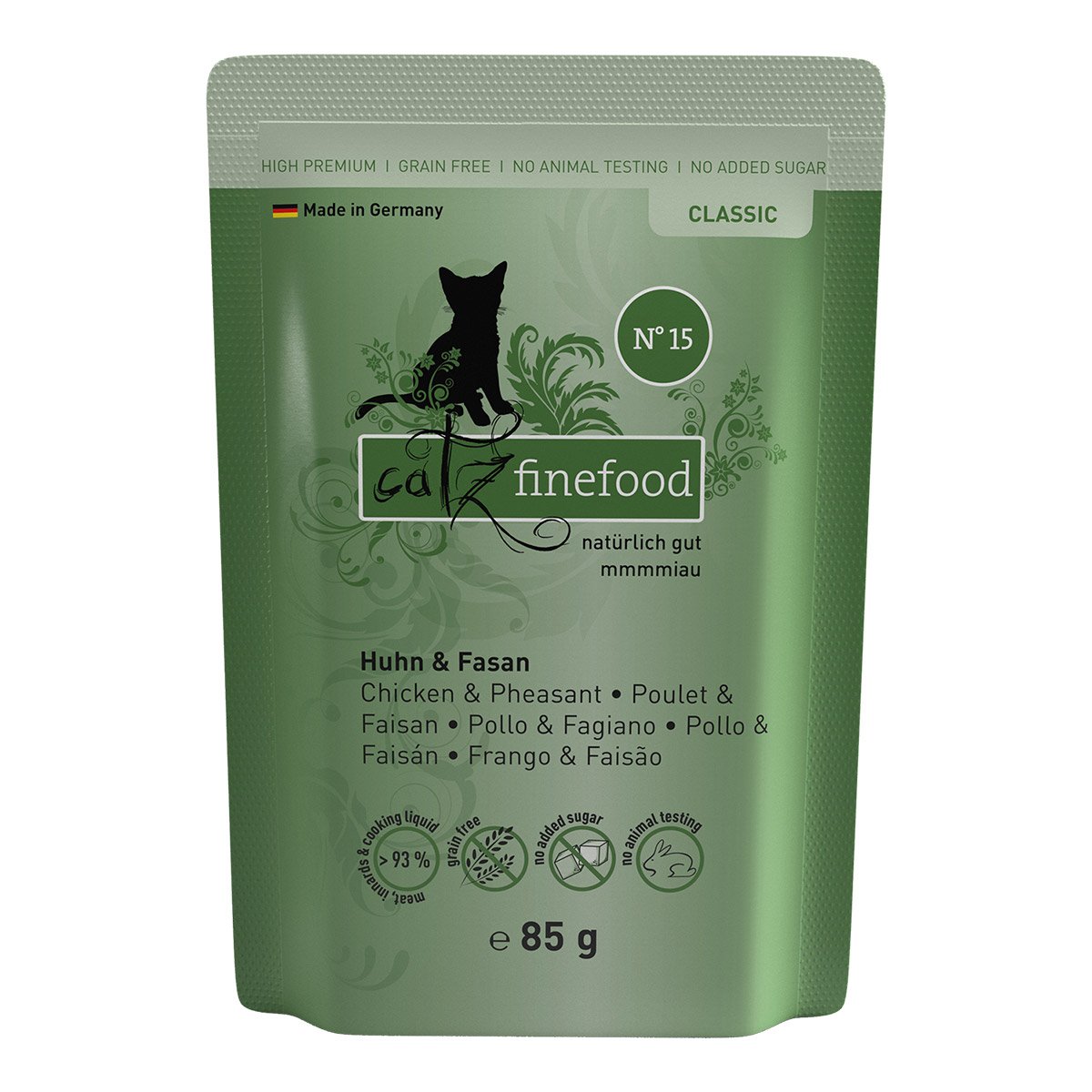 catz finefood - No. 15 Huhn & Fasan 16x85g von Catz Finefood