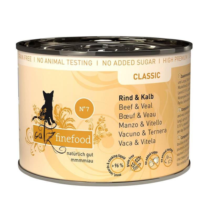 catz finefood - No. 7 Rind & Kalb 6x200g von Catz Finefood