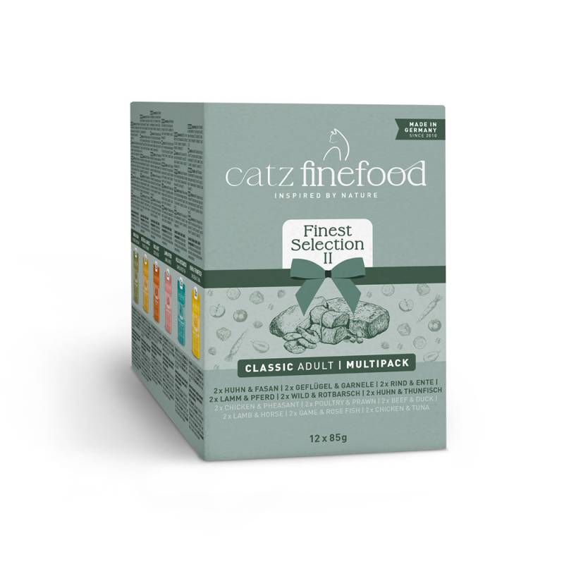 catz finefood Probiermix 12 x 85 g - Mixpaket 2 (6 Sorten) von Catz Finefood