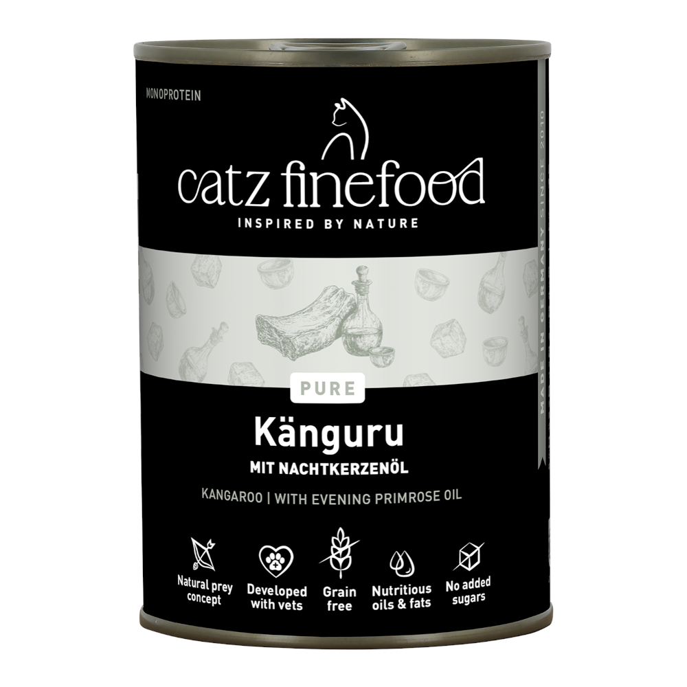 catz finefood Pure Dose 6 x 400 g - Känguru catz finefood Pure Dose 6 x 400 g - Känguru von Catz Finefood