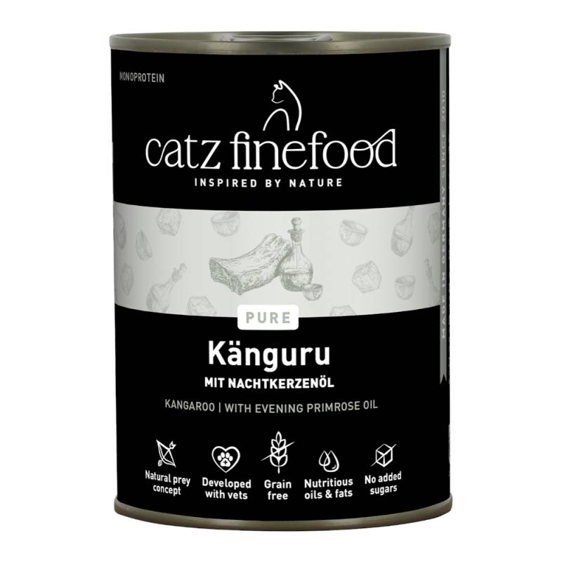 catz finefood Pure Dose 6 x 400 g - Känguru catz finefood Pure Dose 6 x 400 g - Känguru von Catz Finefood