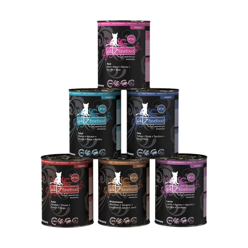 catz finefood Purrrr Collection I 24x400g von Catz Finefood