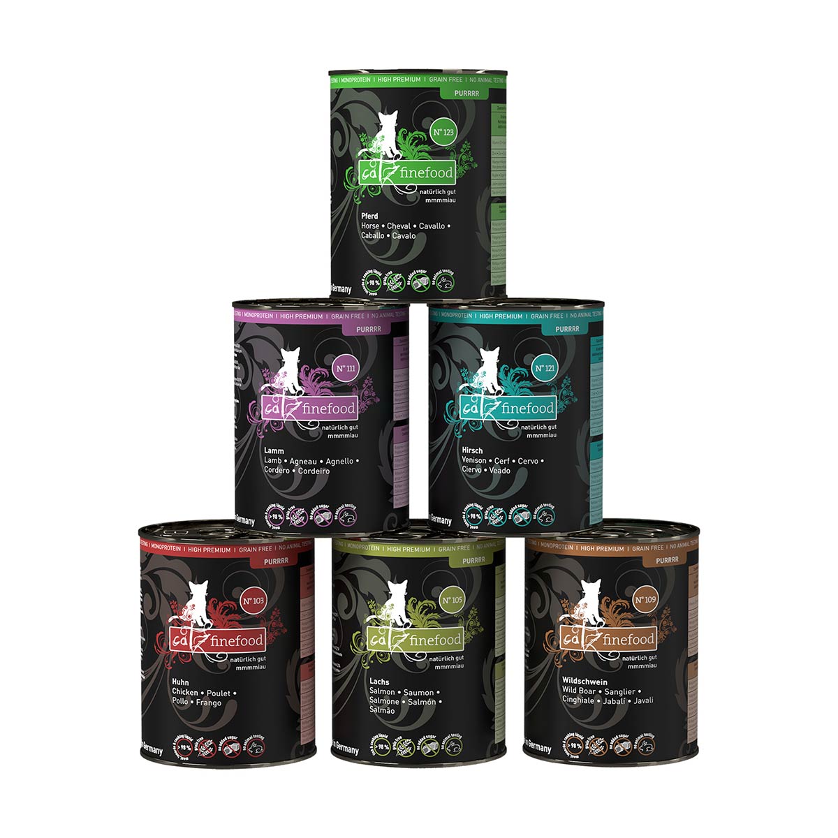 catz finefood Purrrr Collection II 6x400g von Catz Finefood