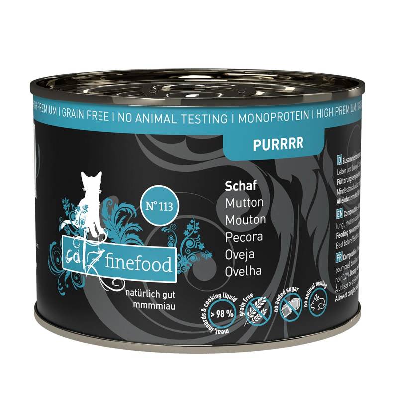 catz finefood Purrrr No.113 Schaf 24x200g von Catz Finefood