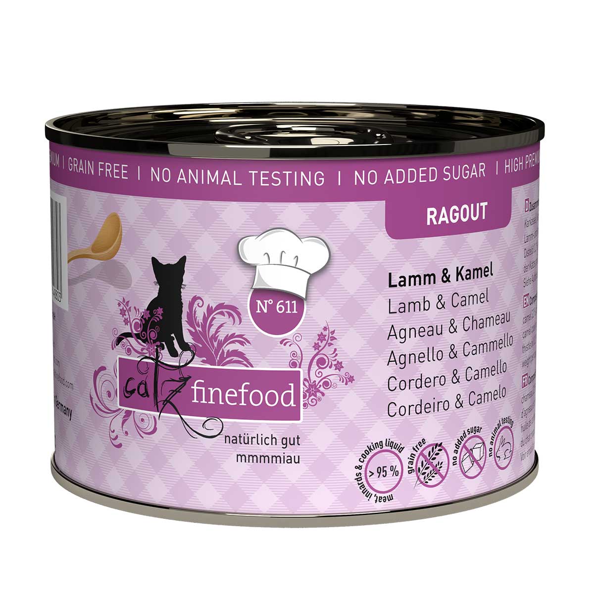 catz finefood Ragout No.611 Lamm & Kamel 6x190g catz finefood Ragout No.611 Lamm & Kamel 6x190g von Catz Finefood