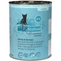 Catz finefood 6x400g No. 13 Hering & Shrimps von Catz Finefood