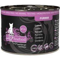 Catz finefood Purrrr 6x190g/200g No. 111 Lamm von Catz Finefood