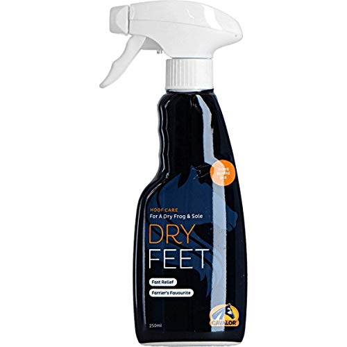 Cavalor Dry Feet 250ml für Hufsohle und Strahl verhindert Feuchtigkeit und Schmutz beugt Strahlfäule vor von Cavalor