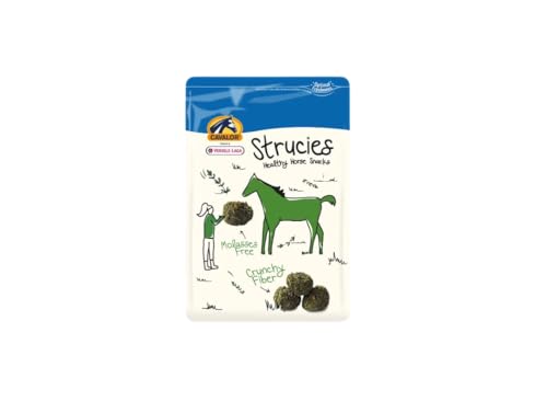 Cavalor Strucies | 1,5 kg | Ergänzungsfuttermittel für Pferde | Zur Unterstützung der Verdauung | Als Belohnung geeignet | Extrudierte Snacks mit Kräutern und Ballaststoffen Cavalor Strucies | 1,5 kg | Ergänzungsfuttermittel für Pferde | Zur Unterstützung der Verdauung | Als Belohnung geeignet | Extrudierte Snacks mit Kräutern und Ballaststoffen von Cavalor