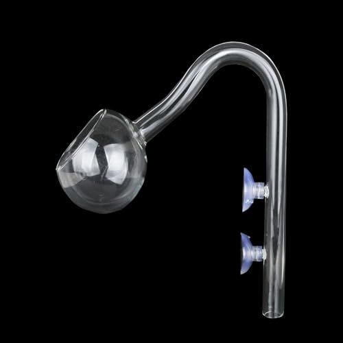 Caylingdee Poppy Pipe Glasabfluss-Set, Wasserrohr-Set für Aquarien, gepflanzte Aquarien, Filter, 13 mm für 12/16 mm Innendurchmesser-Rohre Caylingdee Poppy Pipe Glasabfluss-Set, Wasserrohr-Set für Aquarien, gepflanzte Aquarien, Filter, 13 mm für 12/16 mm Innendurchmesser-Rohre von Caylingdee