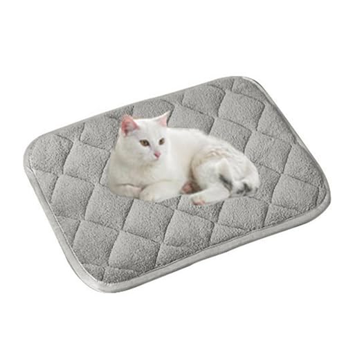 Ccipotatoo Waschbare Hundebett-Decken, beruhigende Matte für Hundekäfige, Angstlinderungsmatte für kleine, mittelgroße und große Hunde (A, 69 x 48 cm) von Ccipotatoo