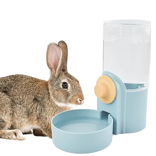 Cdipesp Automatischer Kaninchen-Wasserspender zum Aufhängen, automatischer Hundehütte, Wasserspender für Kaninchen, Meerschweinchen, Igel, Frettchen, Kätzchen, Welpen, 1000 ml von Cdipesp
