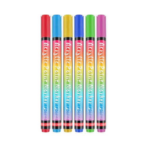 CeaBulo 6pcs Haustiernägel Polnische Stifte Schnell Trocknen Sicher Riechloser Malstift Für Fashion Dog Nails Kunst Für Und Haustier Salons Hundenagelfarbe Set von CeaBulo