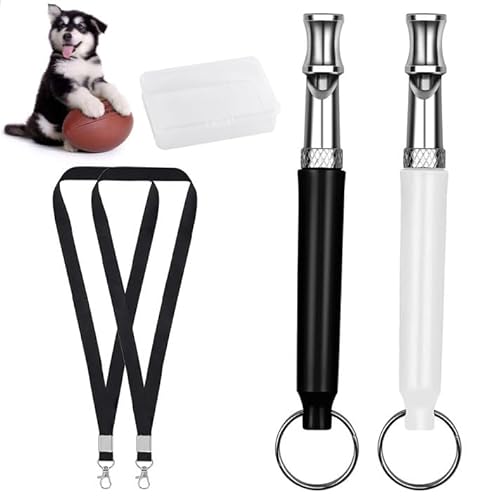 Ceeyoll 2 Stücke Hundepfeife Ultraschallhundepfeife Kommt Mit Nylon-Lanyard Anti Bellende Hundepfeife Geeignet für Hundetraining Antibell Hundepfeife Ultraschallpfeife Ceeyoll 2 Stücke Hundepfeife Ultraschallhundepfeife Kommt Mit Nylon-Lanyard Anti Bellende Hundepfeife Geeignet für Hundetraining Antibell Hundepfeife Ultraschallpfeife von Ceeyoll