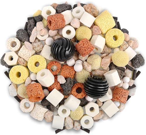 Celestia Filtermaterial Aquarium, Filtermedium Für Aquarium, 12-In-1, Zubehör Für Aquariumfilter, Für Aquarium Fish Tank, Biologische Filtermedium, Wasser Reinigen Und Nützliche Bakterien Kultivieren Celestia Filtermaterial Aquarium, Filtermedium Für Aquarium, 12-In-1, Zubehör Für Aquariumfilter, Für Aquarium Fish Tank, Biologische Filtermedium, Wasser Reinigen Und Nützliche Bakterien Kultivieren von Celestia