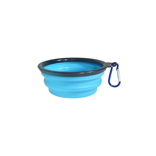Pet Travel Bowl Portable Basin for Cats and Dogs Pale Blue Pet Travel Bowl Portable Basin for Cats and Dogs Pale Blue von CeliAeh