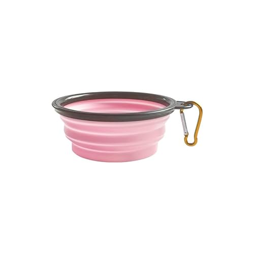 Pet Travel Bowl Portable Basin for Cats and Dogs Sakura Pink Pet Travel Bowl Portable Basin for Cats and Dogs Sakura Pink von CeliAeh