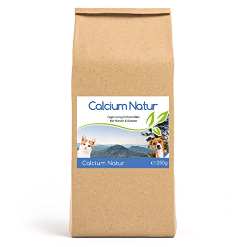 Cellavita Calcium Natur (aus Sangokoralle & Lithothamnium) | natürlicher Calcium- Magnesium Lieferant | für Hunde & Katze (250g) von Cellavita