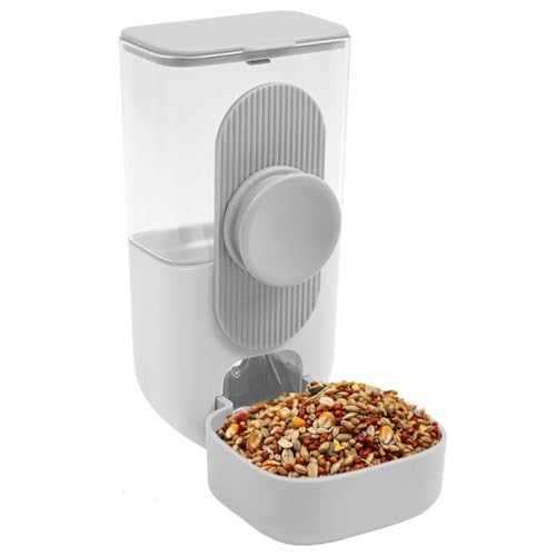 Automatischer Vogelfutterspender Vogelkäfig Futterspender für Wellensittiche Sittiche Kanarienvögel Nymphensittiche Finken 870 ml von Celuicion