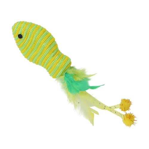 Celuicion Fischspielzeug für Katzen, Katzenteaserspielzeug - Feder Haustier Teaser Toys | Lustige Haustiervorräte, tragbare Katzenzubehör zum Spielen, Training Celuicion Fischspielzeug für Katzen, Katzenteaserspielzeug - Feder Haustier Teaser Toys | Lustige Haustiervorräte, tragbare Katzenzubehör zum Spielen, Training von Celuicion