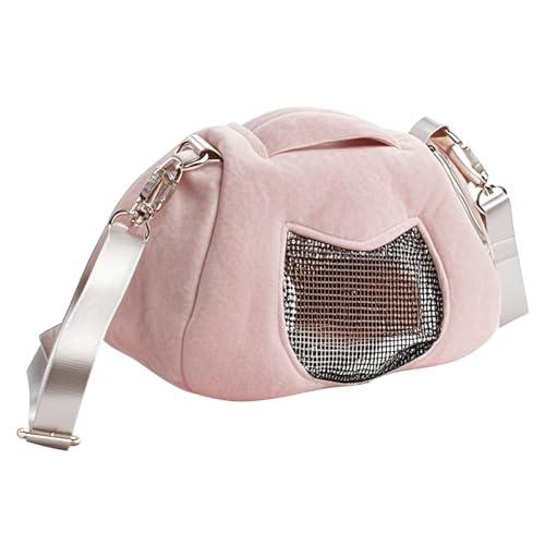 Celuicion Hamster Reisekäfig, Hamsterträger | Reise tragbarer Tierträger - Leichter waschbarer Designtasche für Kaninchen Hasen Hedgehog Squirrel Outdoor von Celuicion