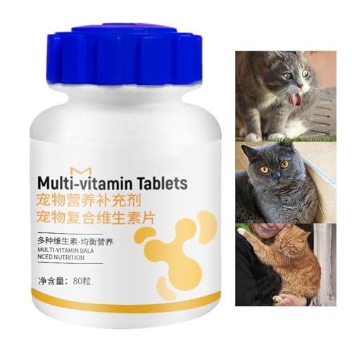 Celuicion Hund Nahrungsergänzungsmittel - 180 Stück Katzengesundheit & Wohlbefinden Kautabletten | Futterergänzung Für Welpen & Katzenwelpen Celuicion Hund Nahrungsergänzungsmittel - 180 Stück Katzengesundheit & Wohlbefinden Kautabletten | Futterergänzung Für Welpen & Katzenwelpen von Celuicion