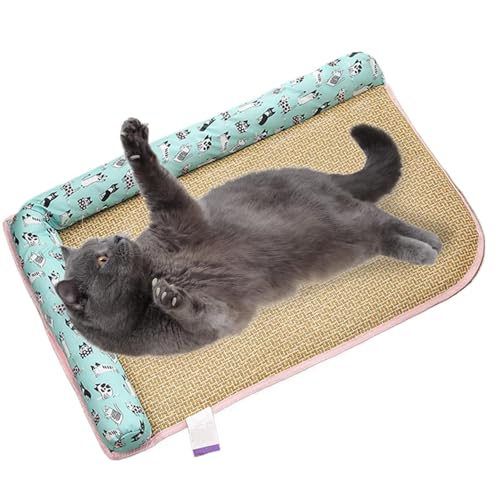 Celuicion Hundekühlmatte,Hundekissen Welpenhöhle - Kühlkissen Bei Für Drinnen & Draußen, Atmungsaktive Schlafunterlage Für Welpen Und Katzen Celuicion Hundekühlmatte,Hundekissen Welpenhöhle - Kühlkissen Bei Für Drinnen & Draußen, Atmungsaktive Schlafunterlage Für Welpen Und Katzen von Celuicion