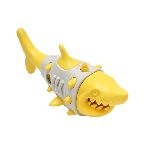 Celuicion Hundespielzeug Leckerli Spender | Welpen Kauspielzeug & Slow Feeder - Kaubarer Haifisch Futterautomat Für Training & Spiel Drinnen Und Draußen Celuicion Hundespielzeug Leckerli Spender | Welpen Kauspielzeug & Slow Feeder - Kaubarer Haifisch Futterautomat Für Training & Spiel Drinnen Und Draußen von Celuicion