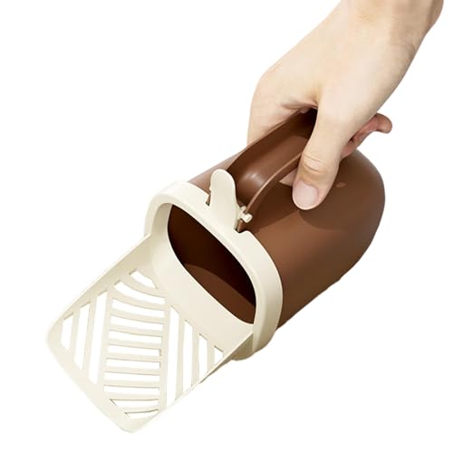 Celuicion Katzenstreu Scooper mit Halter, Cat Scooper mit Halter - Katzenschaufelhalter mit großer Kapazität - Tragbare Abfälle und Klammer inklusive Kätzchenschaufel für Zuhause Celuicion Katzenstreu Scooper mit Halter, Cat Scooper mit Halter - Katzenschaufelhalter mit großer Kapazität - Tragbare Abfälle und Klammer inklusive Kätzchenschaufel für Zuhause von Celuicion